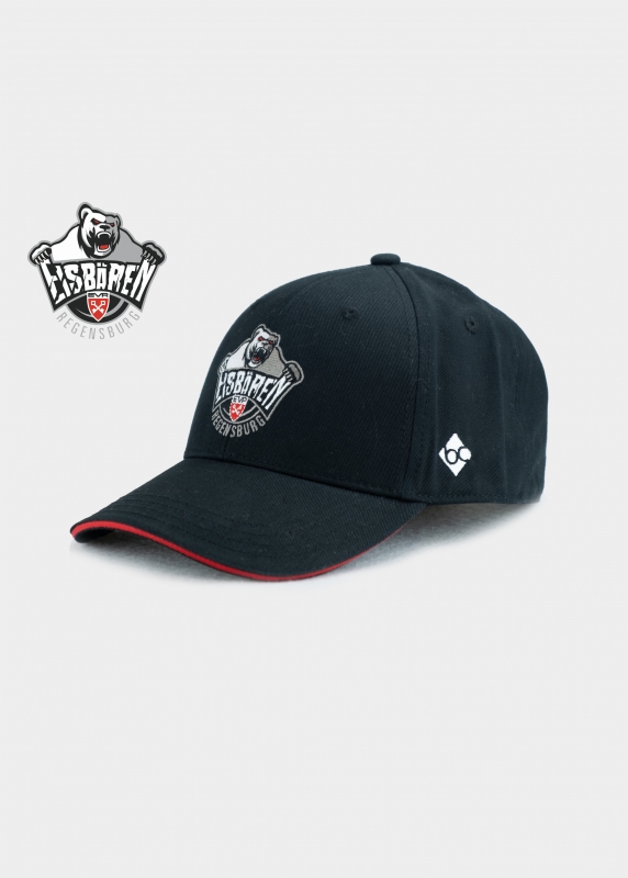 Cap "Eisbären Regensburg" -  schwarz (Strapback)